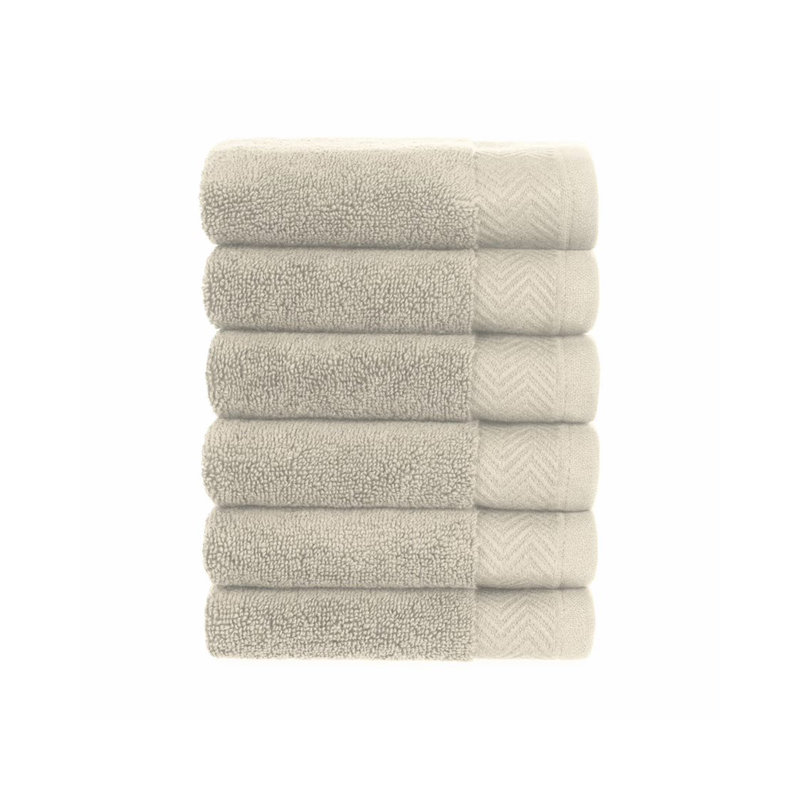 Cotton Washcloth, Sand