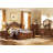  Amala King Poster Bed w/ Scrolled Metal Accents-1991770821-1991770638