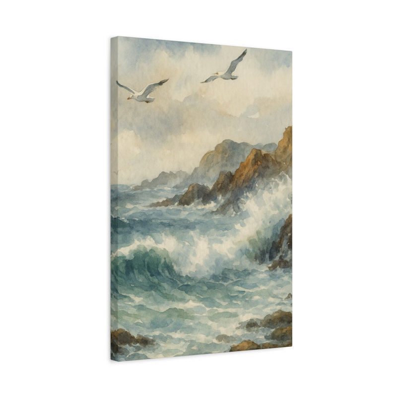 Aaroon Single Picture Frame Print on Canvas, 60.96 cm H x 40.64 cm W