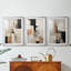 ABSTRACT Series CCCCLXIV - Impression sur mesure encadrée de qualité supérieure - 3 pièces-2125309634-2125309758
