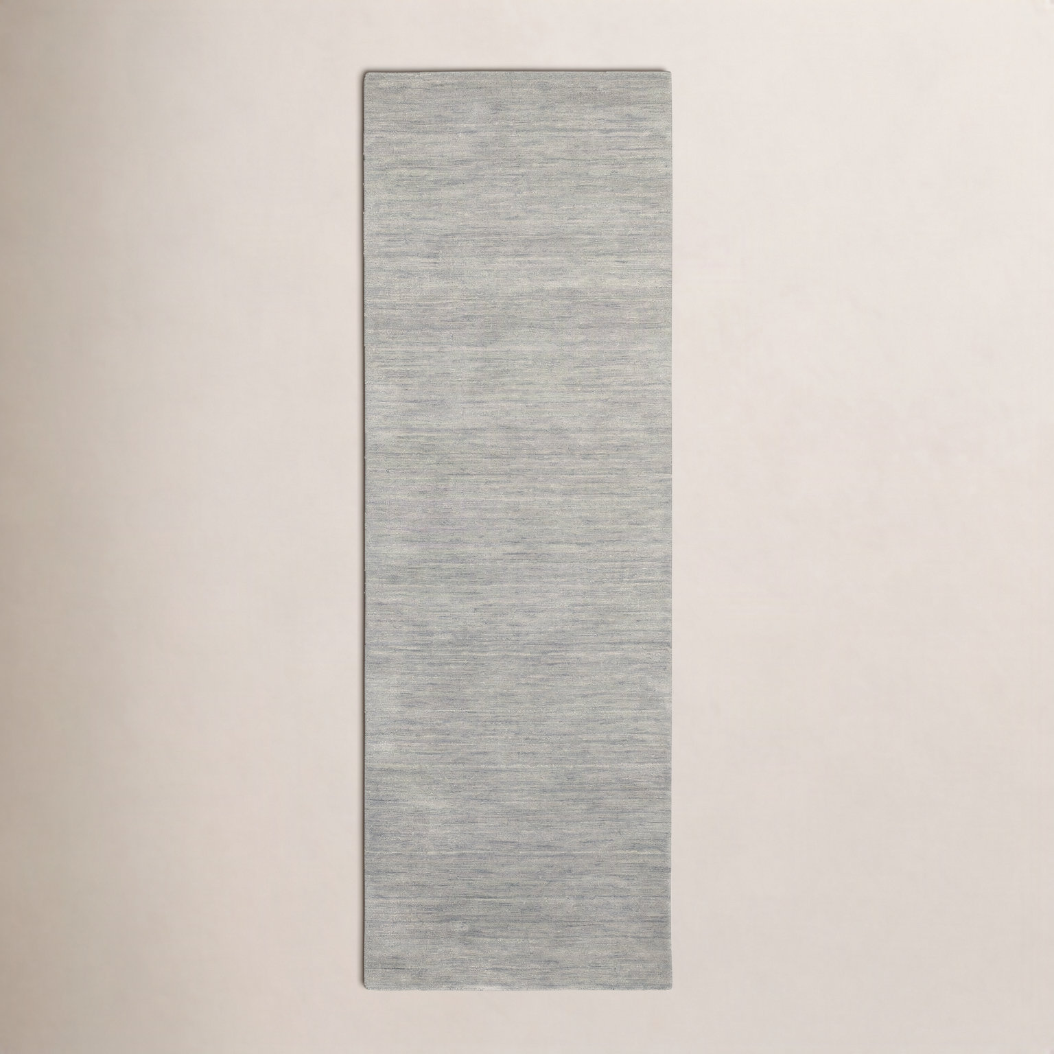 Nala Gray Hand-Tufted Wool Rug, Runner 2'6" x 8'