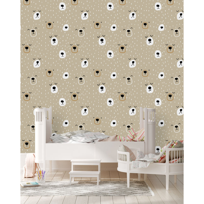 Panneau de papier peint Maxen, L 18,75 po x l 25 po, Papier