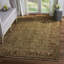 Tapis oriental vert / jaune / rouge Albirda-4247505