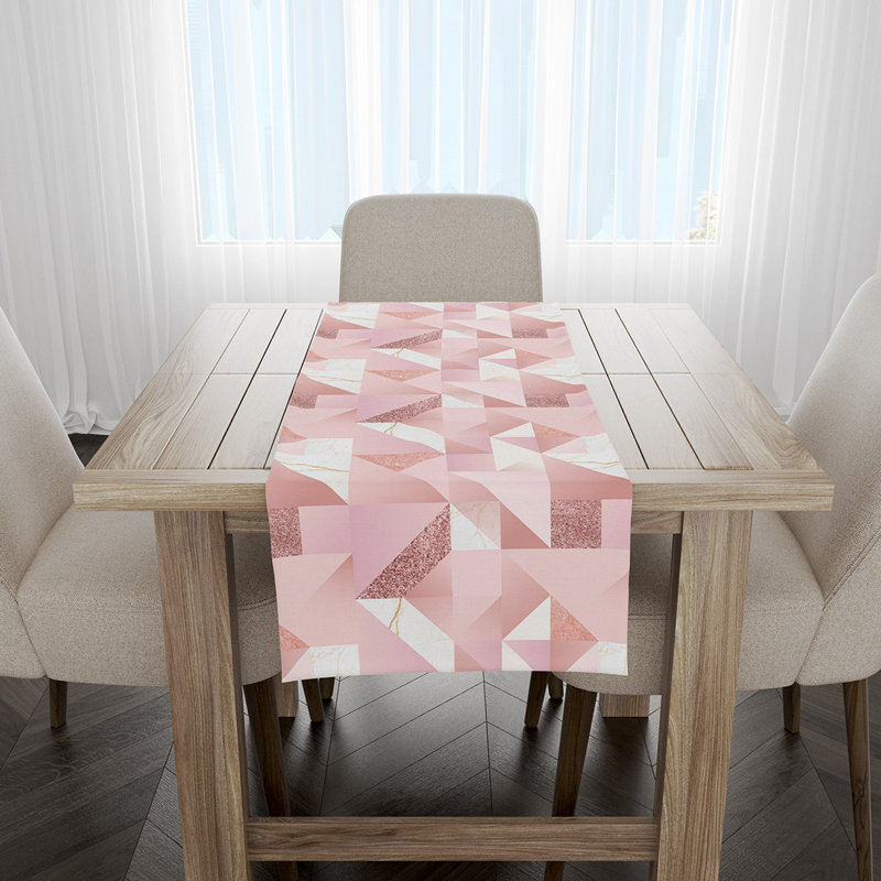 Leverett Geometric Table Runner