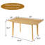Table de salle à manger 60 "