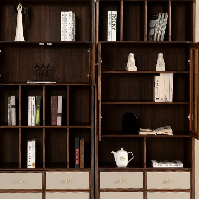 Bibliothèque de rangement minimaliste de style italien