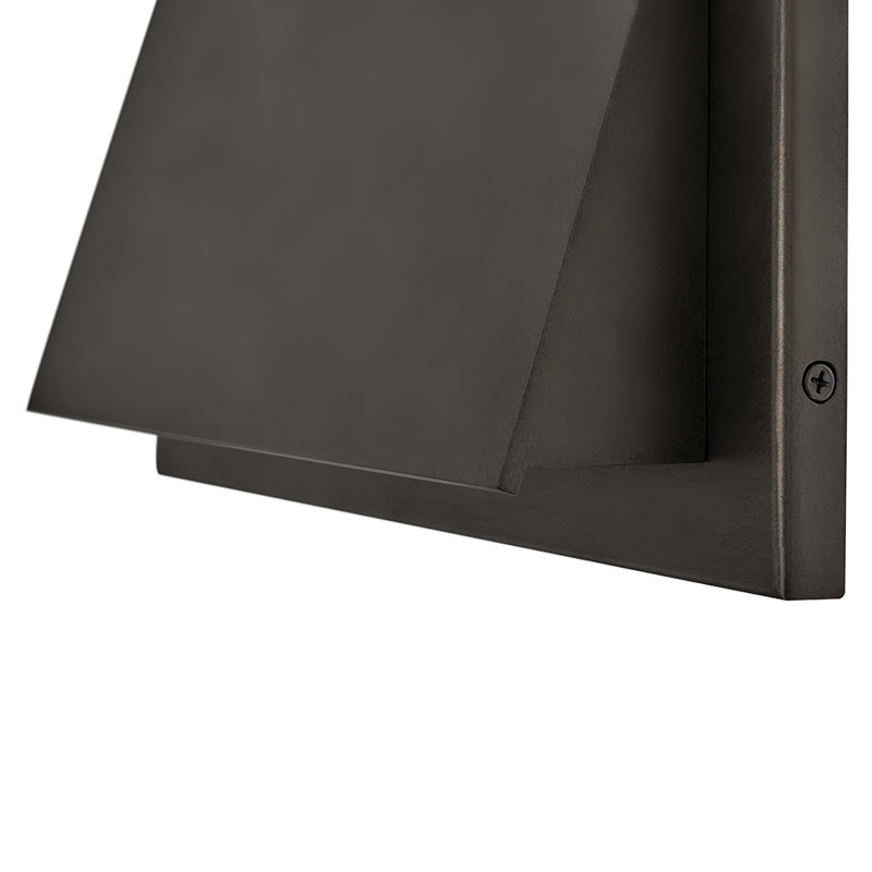 Hinkley Fold Extra Small Wall Mount Lantern, Black