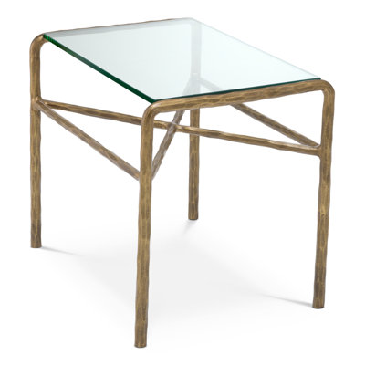 Glass End Table