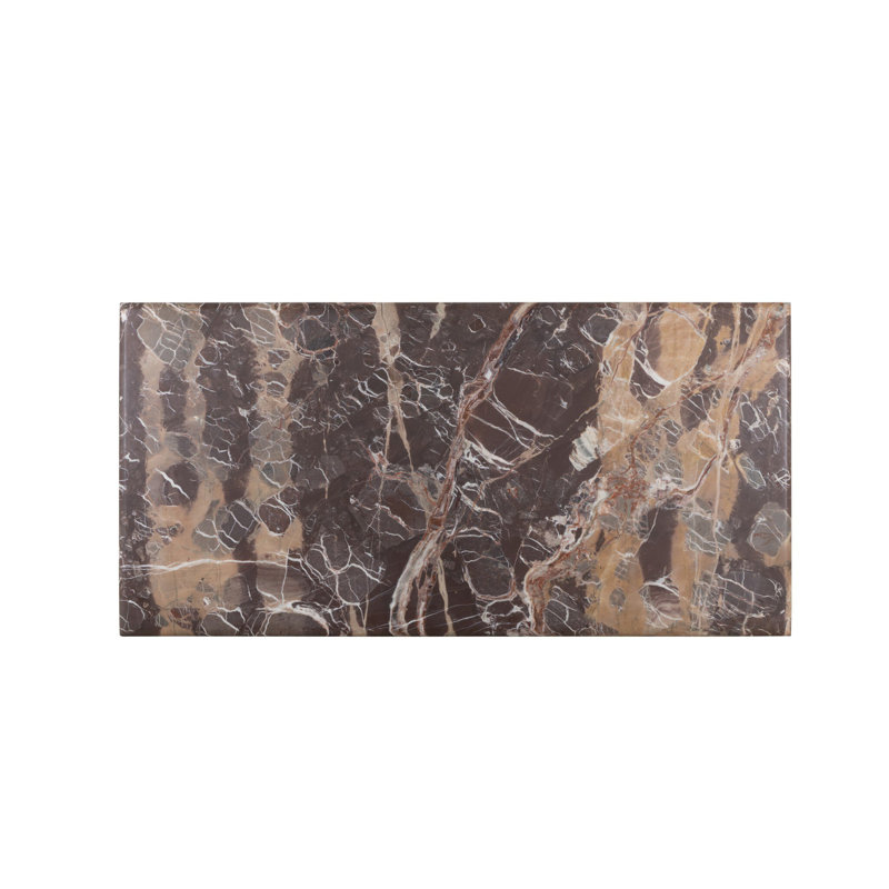Arum Marble Writing Desk, Merlot
