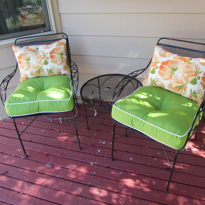 Wayfair Adelphine Outdoor Seat Cushion Winston Porter Fabric