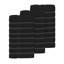 Ensemble de serviettes à main 24 pièces Willow - 100% coton peigné, qualité supérieure 630 g / m², noir, ultra doux et très absorbant-501306308-501306318