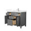 Beckett 42" Freestanding Single Bathroom Vanity with Quartz Top-8083829-8083835-8083779