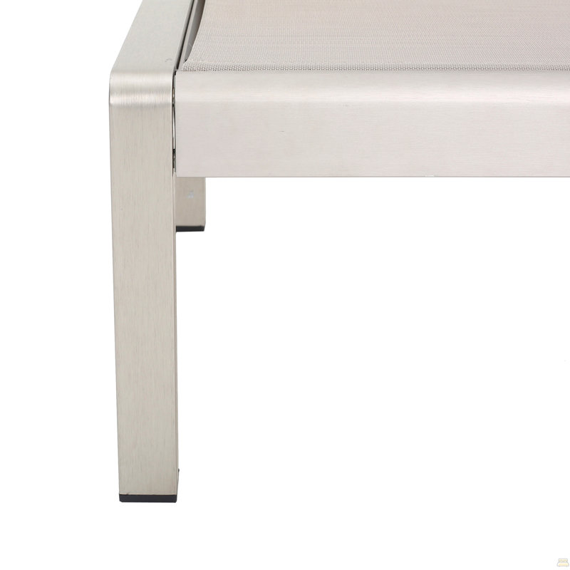 Chaise Lounge, Gray, Gray