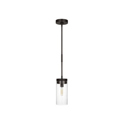 Luminaire suspendu noir à 1 lumière Bayla