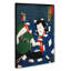 Actor In Costume by Toyohara Kunichika - Wrapped Canvas-55319845