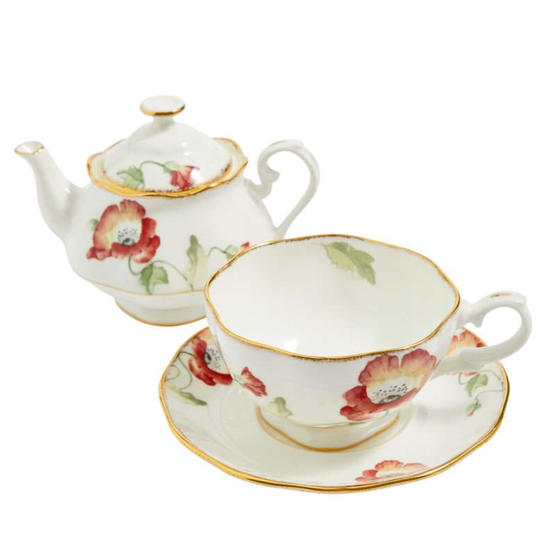 Royal Albert, 100 Years - Tea for One Set, Poppy