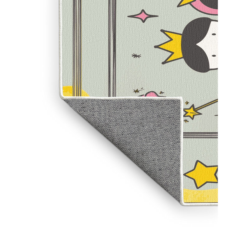 Tapis fantaisie East Urban Home, Tapis de couloir 2 pi x 4 pi