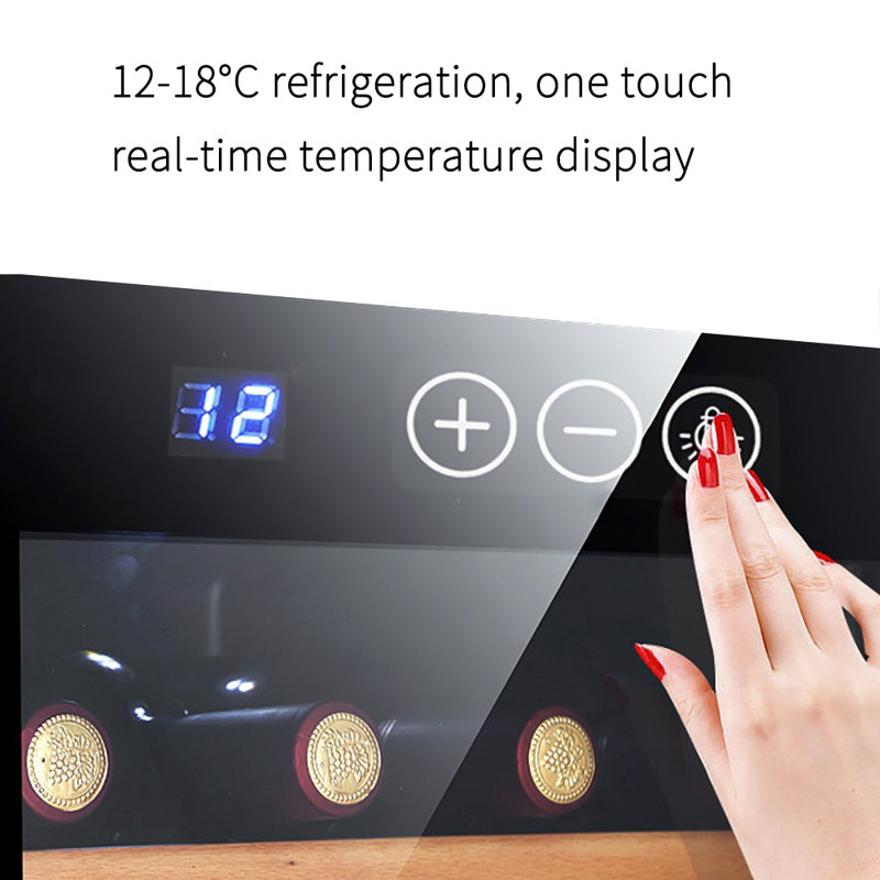 Petite armoire à vin thermostatique électronique