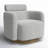 Becerril Upholstered Swivel Barrel Chair-2075868072-2075868071