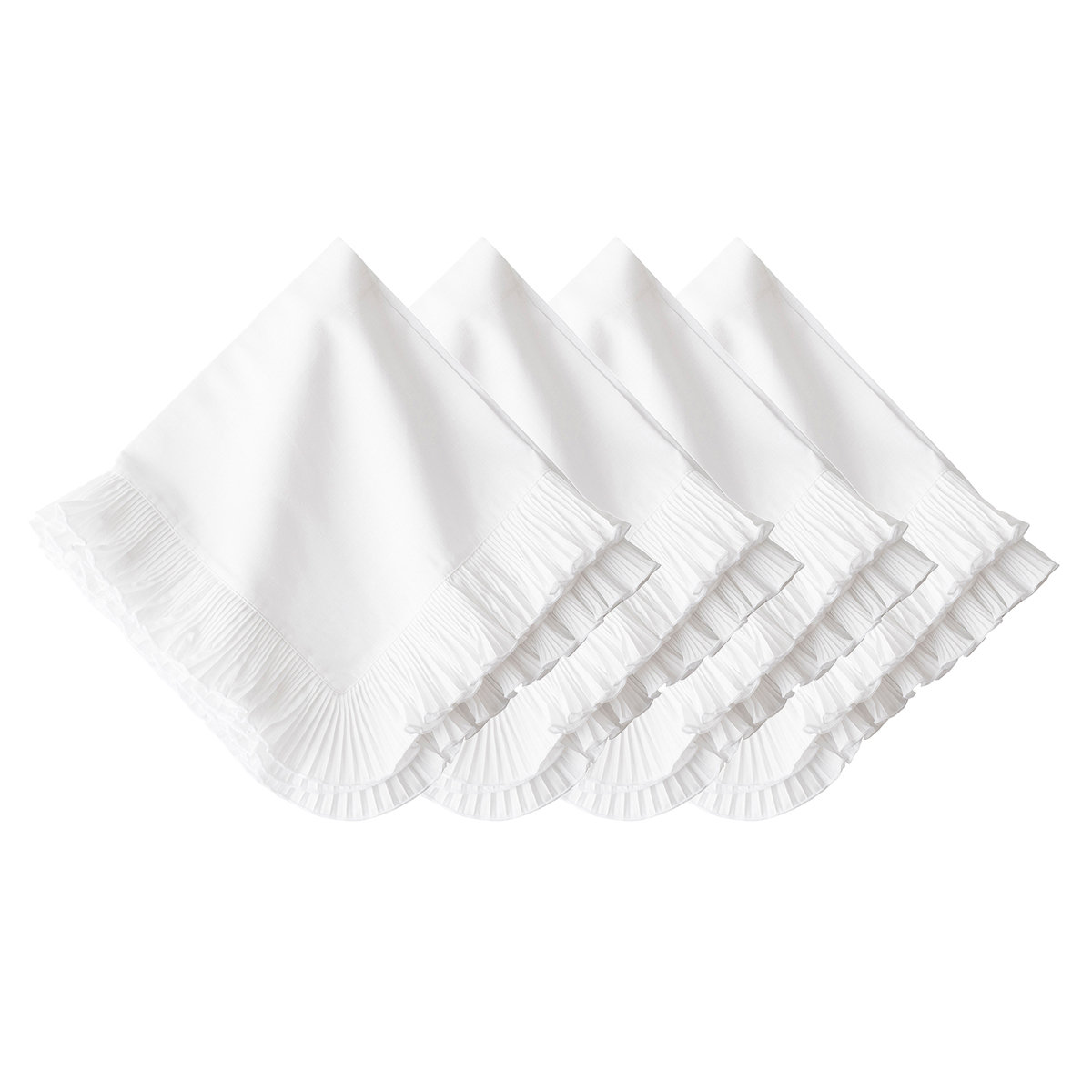 Mademoiselle Napkin (Set of 4) - White Truffle