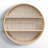 Wyat 2 Piece Circle Accent Shelf with Live Edge