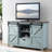 58.4 " W Solid Wood Credenza