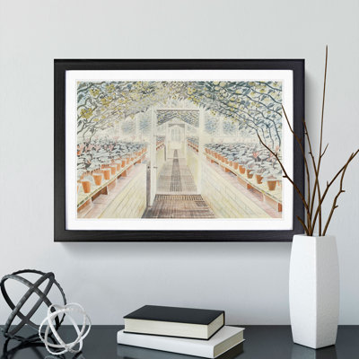 Greenhouse by Eric Ravilious - Framed Print