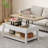 Bojko Multi-Function Lift Top Coffee Table with Hidden Compartment and Storage Shelf-1323090548-1323090549
