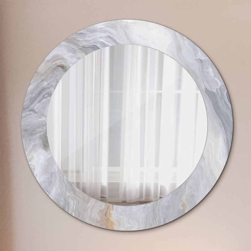 Huldar Glass Flat Wall Mirror