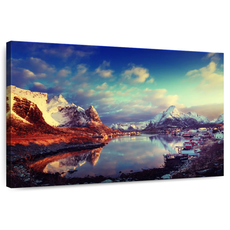 Alvord, village scandinave, H 30 po x l 45 po