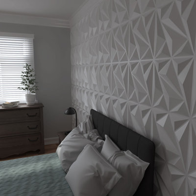 Panneau mural blanc 19,625 "H x 19,625"