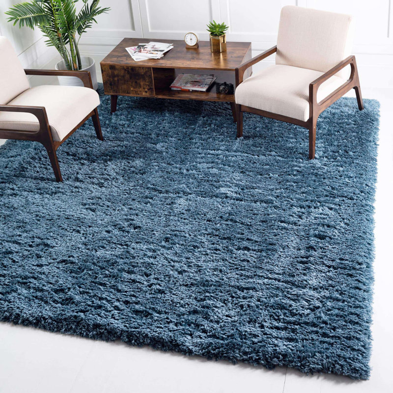  Tapis bleu Aegean, Carré 8 pi