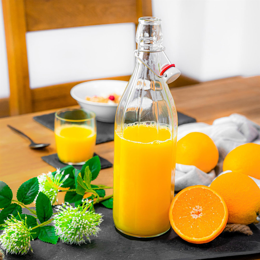 Oxford Glass Swing Bottles - 1 Litre