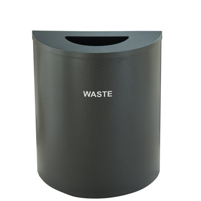 Steel Open Kitchen Trash Can