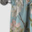 Panneau de rideau floral, pivoine oiseau occultant - Chinoiserie oiseaux et pivoines II-1642614470