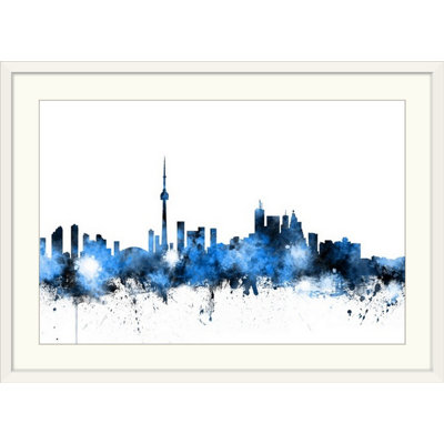 «Toronto Canada Skyline» par Francy, impression