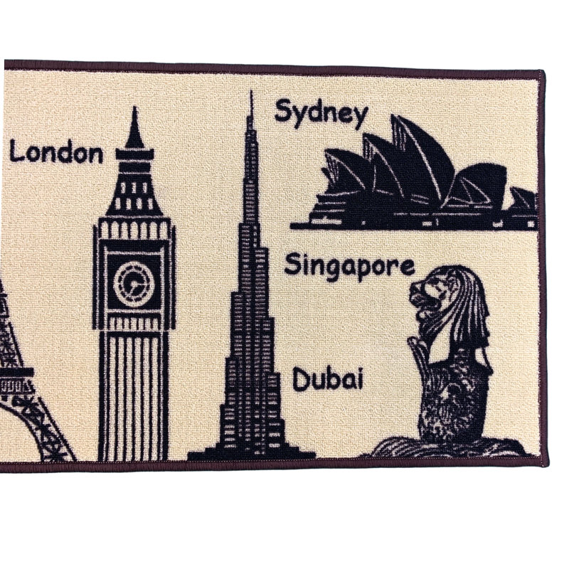 Runner Bronė Hand Woven 49cm X 137cm Area Rug