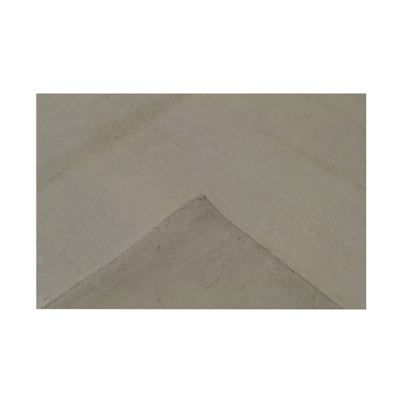 Tapis blanc de haute qualité noué à la main