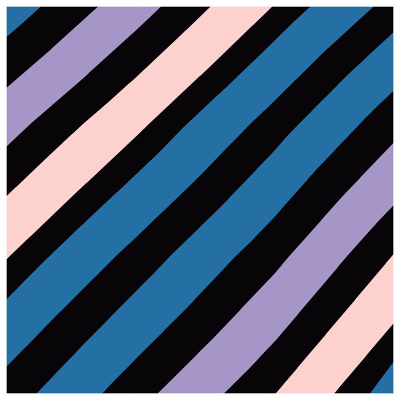 Coussins décoratifs à rayures diagonales, 20 x 20 pouces
