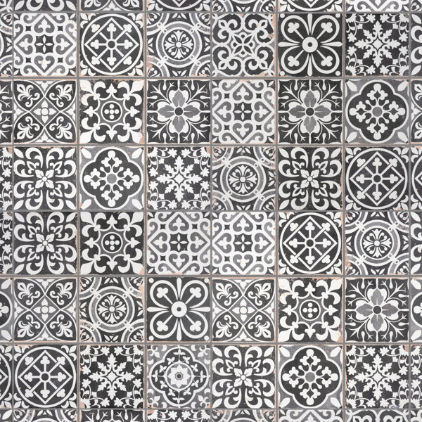 Merola Tile Faenza 13" x 13" Ceramic Patterned Wall & Floor Tile