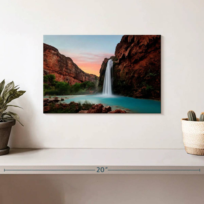 Alvord Havasu Waterfalls, 8" H x 12" W