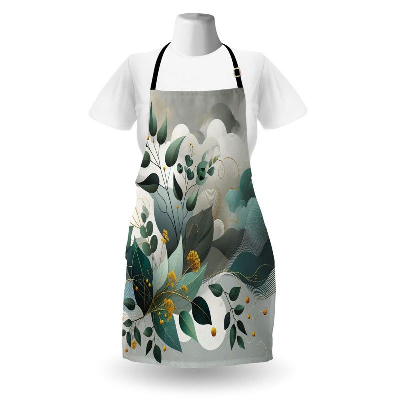 Floral Bib Apron