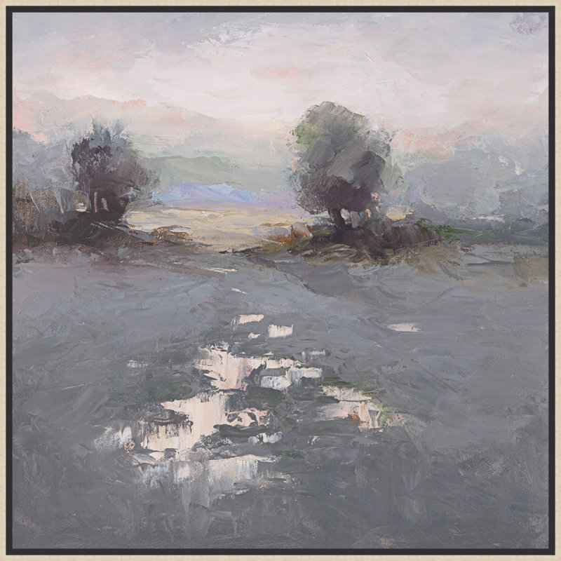 Awaiting Dawn 2 Print, 34" H x 34" W x 2" D