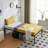 18" Simple Basic Iron Bed Frame-1090963802