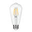 Ampoule DEL à culot variable ST26-E26-120V 5 watts (équivalent à 60 watts) à culot variable E26 (ensemble de 6)
