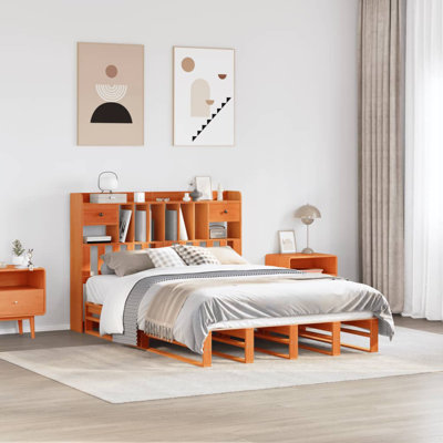 Solid Wood Bed