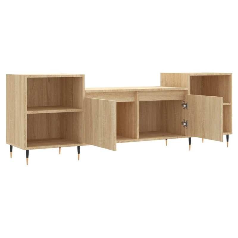 Stratmoor TV Cabinet Engineered Wood to 70", Sonoma oak