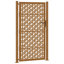 Barrière de jardin en acier vieilli vidaXL 105 x 130 cm-113055260-113055264