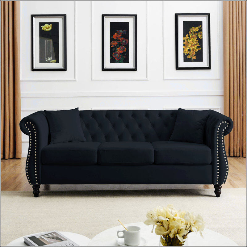 Canapé Chesterfield 80 "