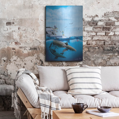 "Cobia Quest" par Dann Spider Warren sur métal